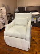 Curated 779505 Margaux Swivel Accent Chair Kasler Cream