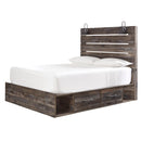  Signature Design by Ashley Drystan B211B56 6 pc Queen Panel Storage Bedroom Set IMAGE 2