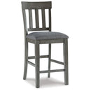 Signature Design by Ashley Hallanden D589D4 7 pc Counter Height Dining Set IMAGE 4