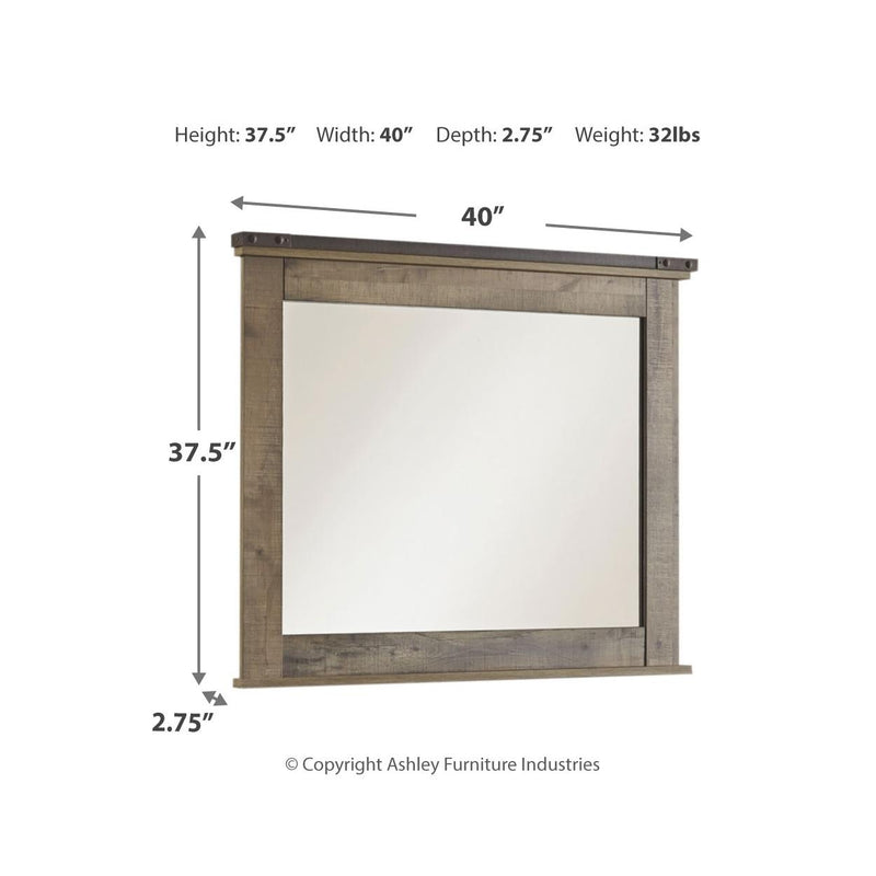  Signature Design by Ashley Trinell B446B78 6 pc Full Panel Bedroom Set IMAGE 8