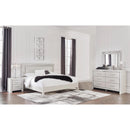  Signature Design by Ashley Zyniden B2114B8 6 pc King Panel Bedroom Set IMAGE 1