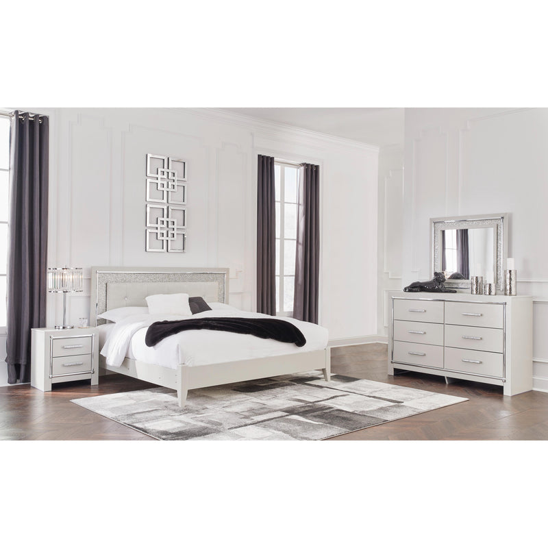  Signature Design by Ashley Zyniden B2114B8 6 pc King Panel Bedroom Set IMAGE 1