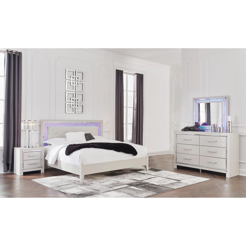  Signature Design by Ashley Zyniden B2114B8 6 pc King Panel Bedroom Set IMAGE 2