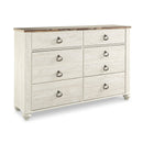  Signature Design by Ashley Willowton B267B62 6 pc King Sleigh Bedroom Set IMAGE 3