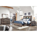  Signature Design by Ashley Drystan B211B102 7 pc Full Bookcase Bedroom Set IMAGE 1