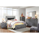  Signature Design by Ashley Lodanna B214B59 7 pc Full Panel Bedroom Set IMAGE 1