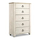  Signature Design by Ashley Willowton B267B65 7 pc Twin Panel Bedroom Set IMAGE 6