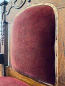 Jacobean Revival Upholstered Chair