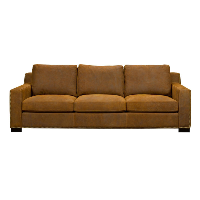 Brentwood Classics Prentice Stationary Leather Sofa L1025-38 IMAGE 1