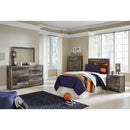  Benchcraft Derekson B200-53 Twin Panel Headboard IMAGE 10
