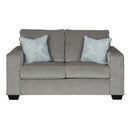  Signature Design by Ashley Altari Stationary Fabric Loveseat 8721435 IMAGE 1