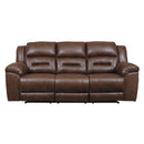  Signature Design by Ashley Stoneland Power Reclining Leather Look Sofa 3990487 IMAGE 1
