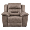  Signature Design by Ashley Stoneland Rocker Leather Look Recliner 3990525 IMAGE 1