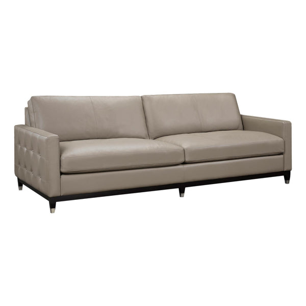Brentwood Classics Ryder Stationary Leather Sofa Ryder L1053-38 Sofa - Atlas Taupe IMAGE 1