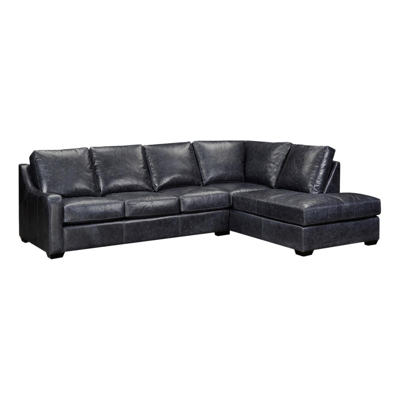 Brentwood Classics Morris Leather 2 pc Sectional Morris L1522 2 pc Sectional - Bespoke Marina IMAGE 1