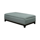 Brentwood Classics Porter Fabric Ottoman Porter 307-1655 Ottoman - Dayglow Mineral IMAGE 1