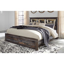  Signature Design by Ashley Drystan King Bookcase Bed with Storage B211-69/B211-56S/B211-97 IMAGE 2