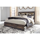  Signature Design by Ashley Drystan King Bookcase Bed with Storage B211-69/B211-56/B211-60/B211-60/B100-14 IMAGE 2