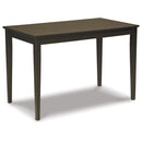  Signature Design by Ashley Kimonte D250D4 5 pc Dining Set IMAGE 2