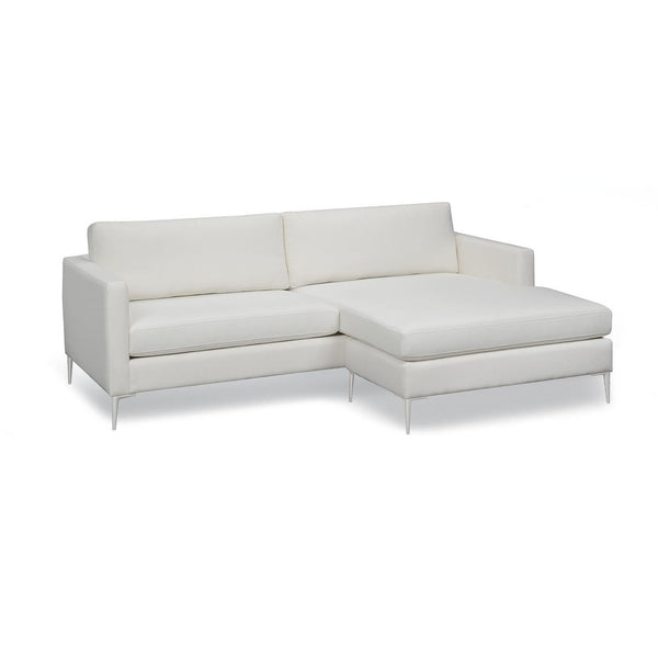 Brentwood Classics Kiera Stationary Fabric Sofa UR85-48-FLIP-VANILLA IMAGE 1