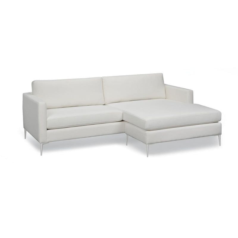 Brentwood Classics Kiera Stationary Fabric Sofa UR85-48-FLIP-VANILLA IMAGE 1