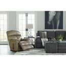 La-Z-Boy Reed Leather Recliner with Wall Recline 016704 LB164663 IMAGE 5