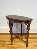 Walnut Burl  Veneer Occasional Table