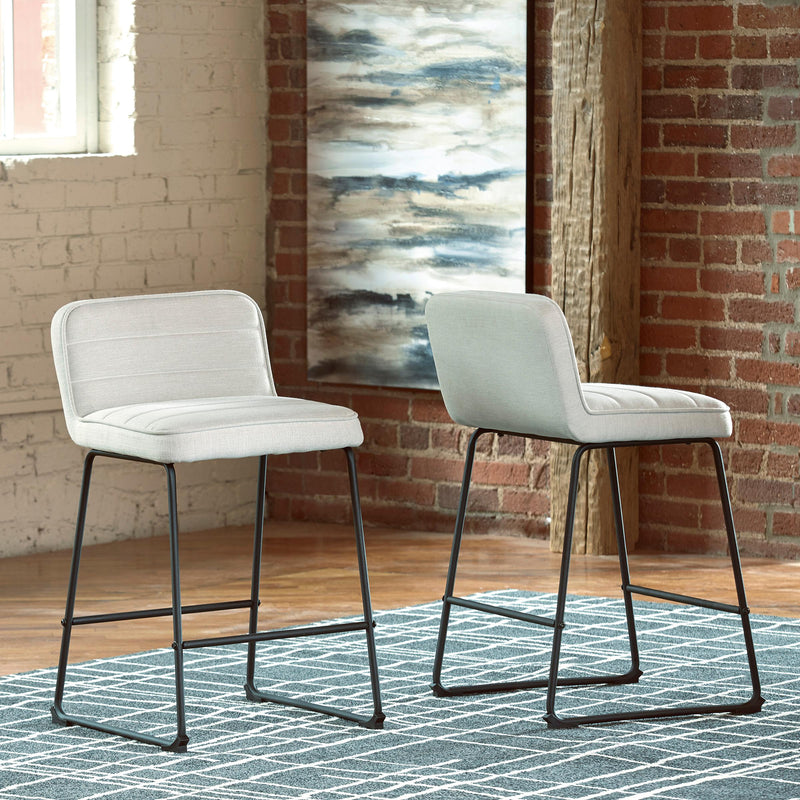  Signature Design by Ashley Nerison Counter Height Stool D225-324 IMAGE 4