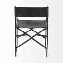 Curated Onyx 68797 Directors Chair Black