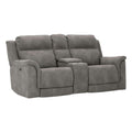  Signature Design by Ashley Next-Gen DuraPella 5930118 Power Reclining Loveseat with Console and Adjustable Headrest IMAGE 1