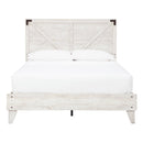  Signature Design by Ashley Shawburn EB4121B1 Queen Crossbuck Panel Platform Bed IMAGE 2