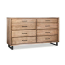 Durham Furniture Odyssey 8-Drawer Dresser 186-174 IMAGE 1