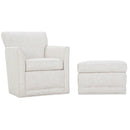  Rowe Furniture Times Square Fabric Ottoman C18-075 13580-17 IMAGE 2