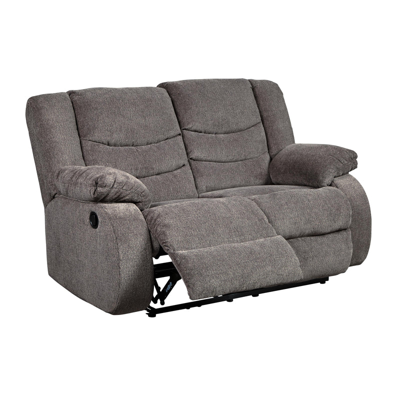 Signature Design by Ashley Tulen Reclining Fabric Loveseat 9860686C IMAGE 2