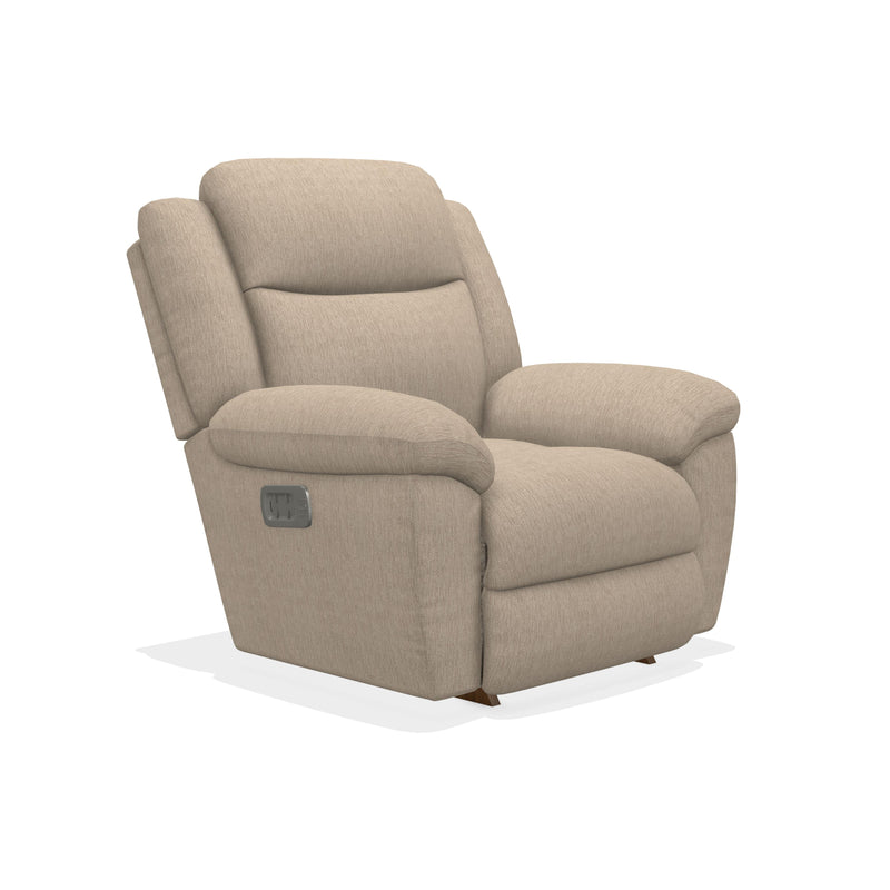 La-Z-Boy Joel Power Rocker Fabric Recliner 10U761 C175432 IMAGE 2