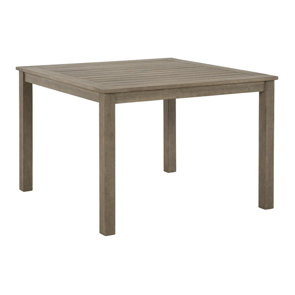Signature Design by Ashley Aria Plains P359-615 Square Dining Table with Umbrella Option IMAGE 1
