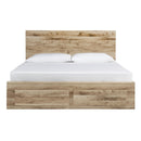  Signature Design by Ashley Hyanna B1050B13 King Panel Storage Bed with 2 Under Bed Storage Drawers IMAGE 2