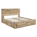  Signature Design by Ashley Hyanna B1050B13 King Panel Storage Bed with 2 Under Bed Storage Drawers IMAGE 4