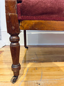 Eastlake Revival Upholstered Settee