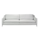 Brentwood Classics Lyra Stationary Fabric Sofa Lyra 1031-37 Condo Sofa - Rewind Cement IMAGE 1