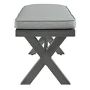 Signature Design by Ashley Elite Park P518-600 Bench with Cushion IMAGE 3