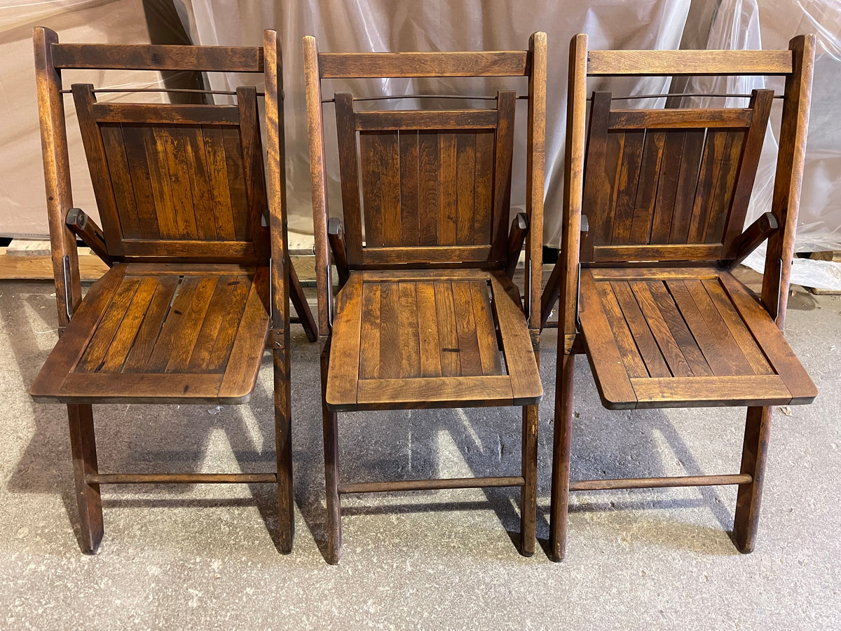 Vintage folding chairs online