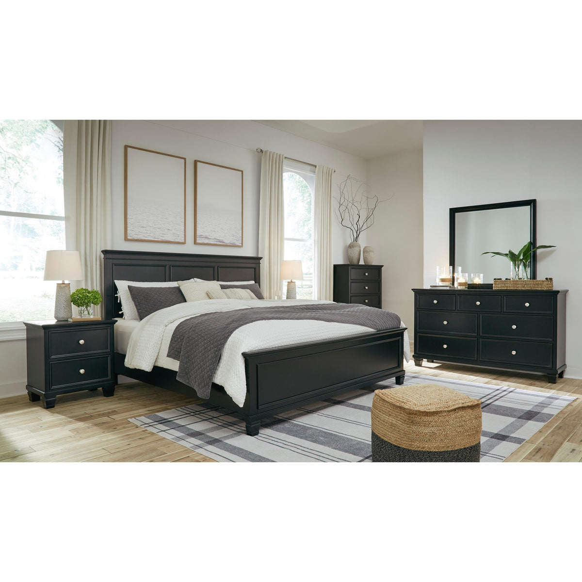 Signature Design by Ashley Lanolee B687B8 King Panel Bed