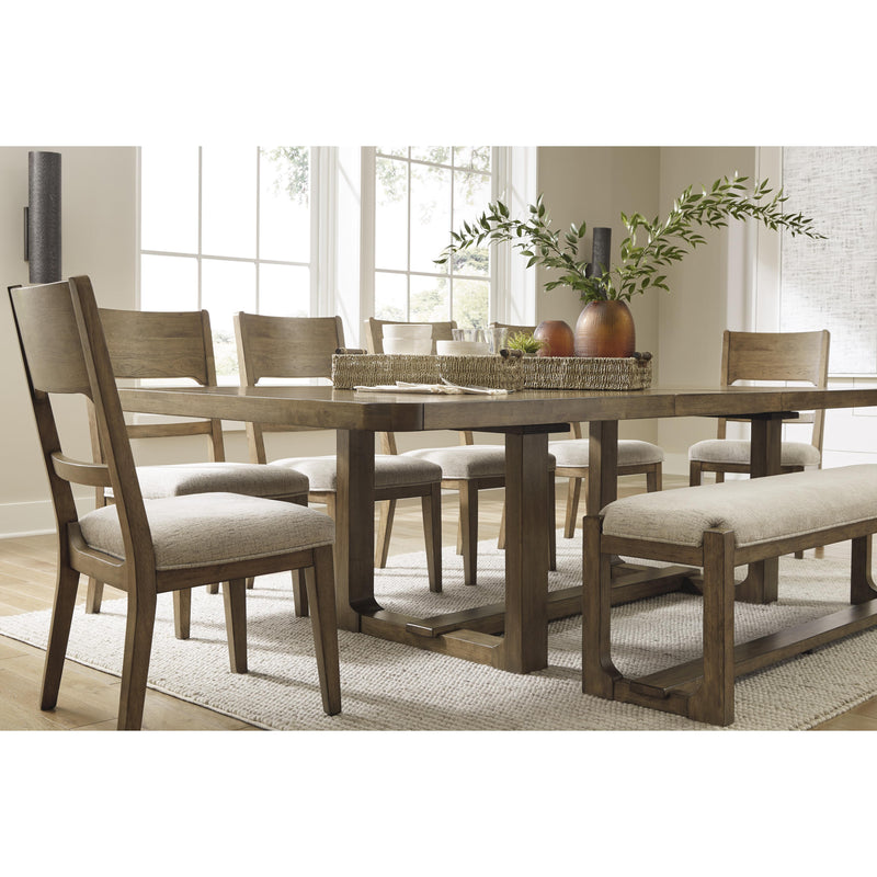 Signature Design by Ashley Cabalynn Dining Table with Trestle Base D974-35 IMAGE 12
