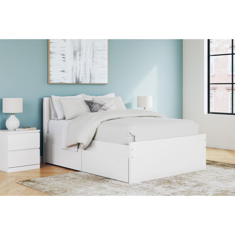 Signature Design by Ashley Onita EB9630B15 Full Panel Platform Bed with 2 Side Storage IMAGE 7