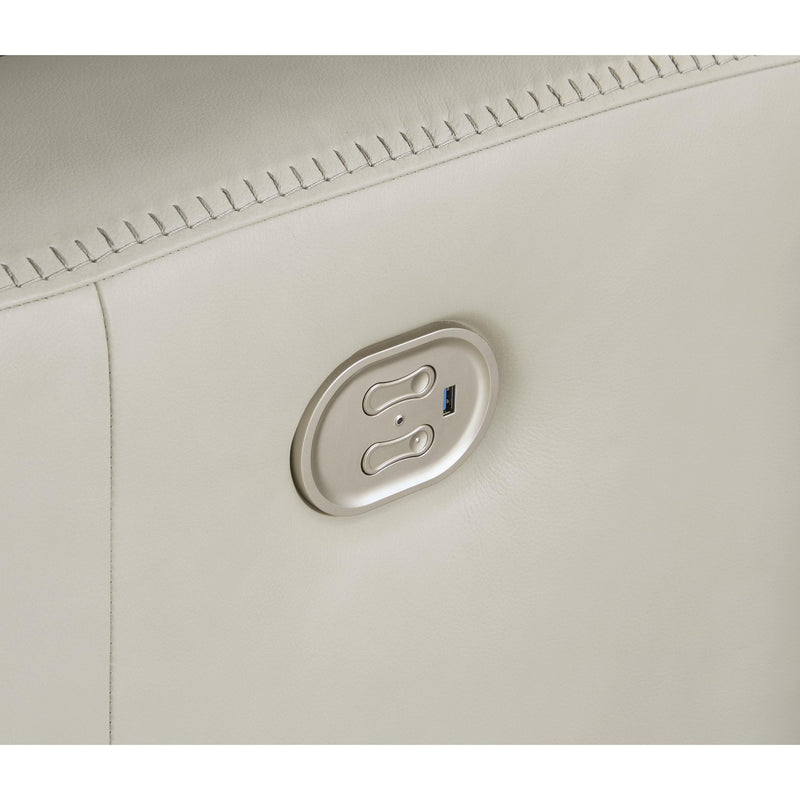 Signature Design by Ashley Mindanao Power Reclining Leather Match Sofa U5950515C IMAGE 7