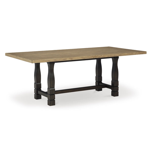 Signature Design by Ashley Charterton Dining Table with Trestle Base D753-25 IMAGE 1