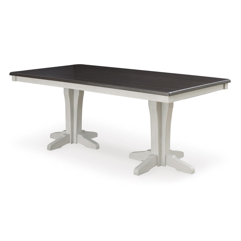 Signature Design by Ashley Darborn Dining Table with Pedestal Base D796-25B/D796-25T IMAGE 1