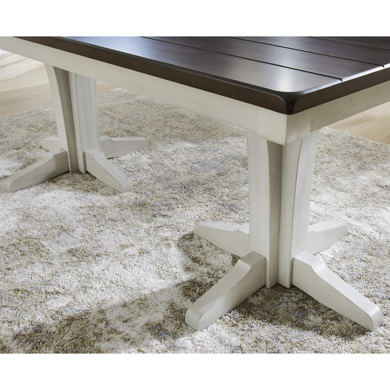 Signature Design by Ashley Darborn Dining Table with Pedestal Base D796-25B/D796-25T IMAGE 7