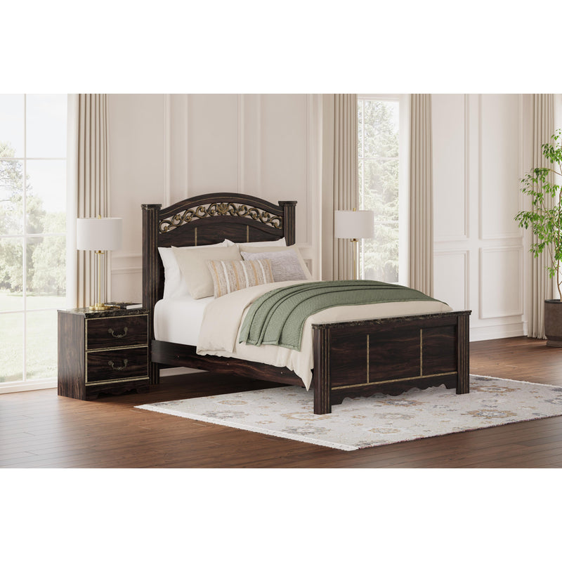 Signature Design by Ashley Glosmount Queen Poster Bed B1055-67/B1055-64/B1055-96 IMAGE 6
